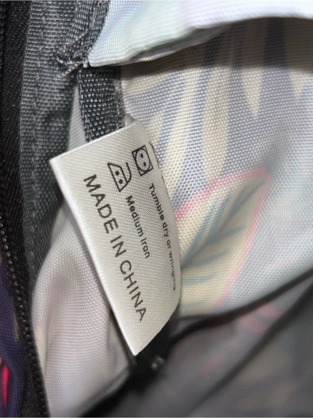 Venture Pal Tropical Floral Print Utility Travel Backpack Bag
